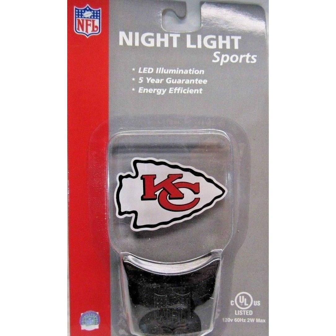 NFL Hi-Tech LED Night Light Made by Authentic Street Signs