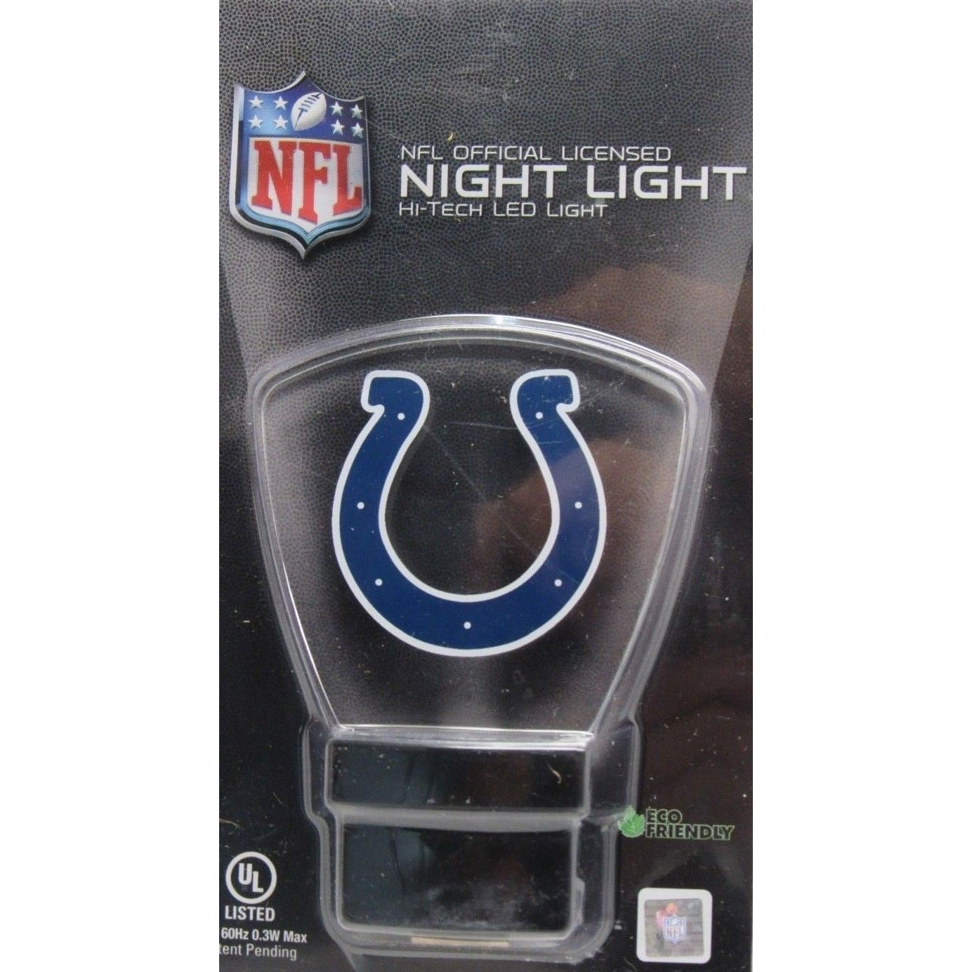 NFL Hi-Tech LED Night Light Made by Authentic Street Signs