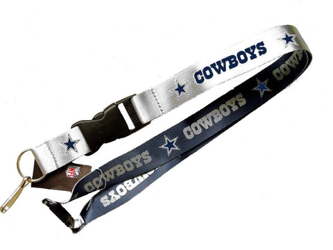 NFL Dallas Cowboys Reversible Lanyard Keychain by AMINCO