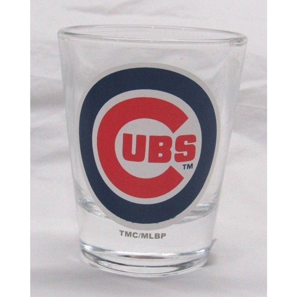 MLB 2 oz Shot Glass with Team Logo by The Memory Company