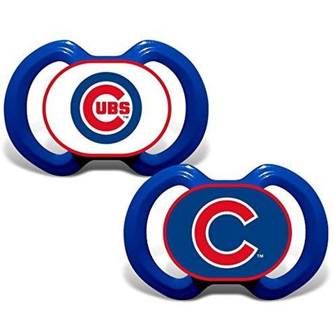 MLB Pacifiers Set of 2 Images Color Shield on Card by baby fanatic