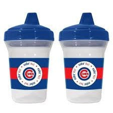 MLB Chicago Cubs Toddlers Sippy Cup 5 oz. 2-Pack by baby fanatic