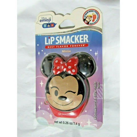 Lip Smacker Disney Tsum Tsum Winking Minnie Flavor StrawberryLe-Bow-nade .26oz