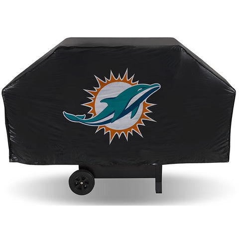 NFL Miami Dolphins 68 Inch Vinyl Economy Gas / Charcoal Grill Cover