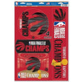 Toronto Raptors NBA Finals 2019 Champions 11" by 17" Ultra Decal