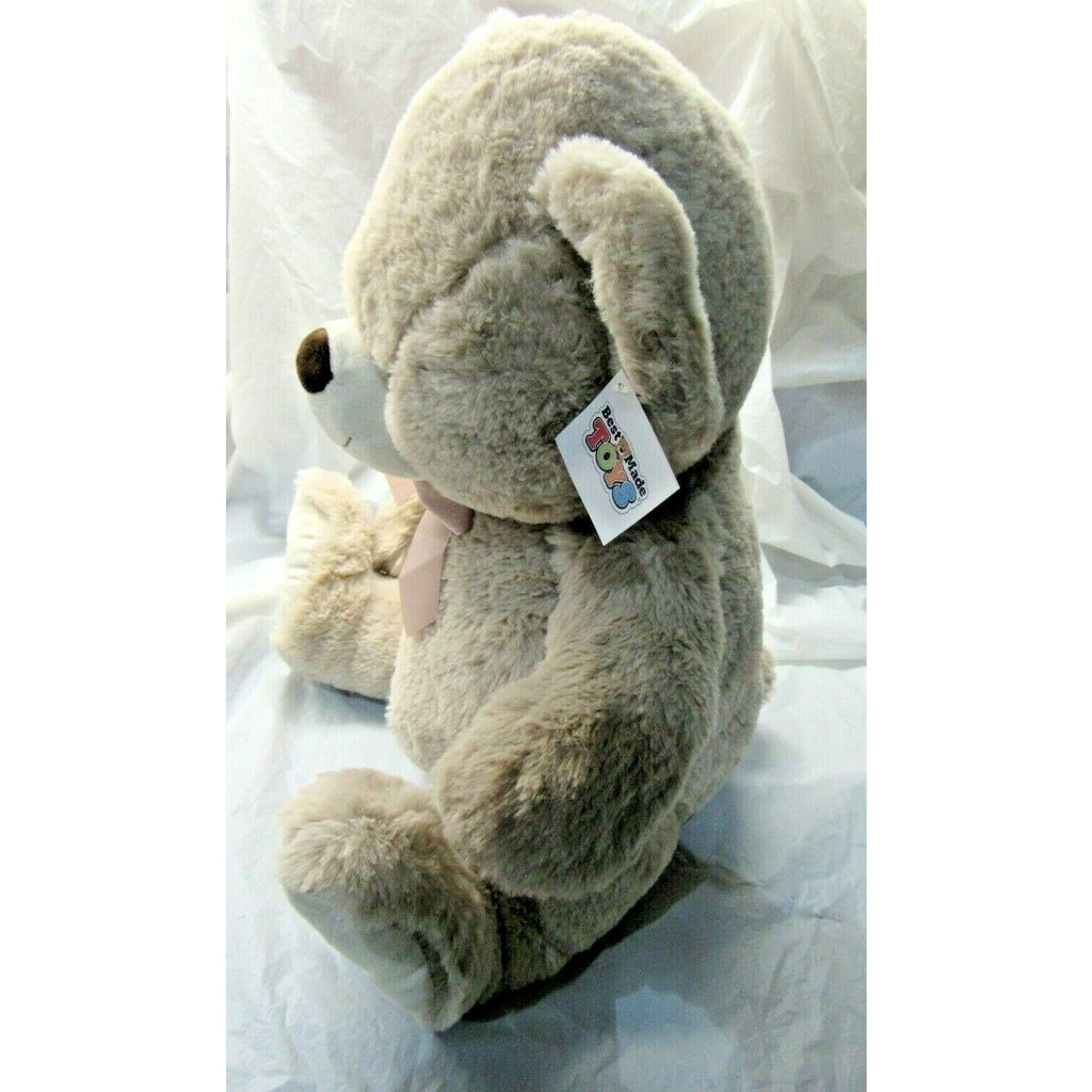 Tan Teddy Bear Sitting 19" Tall by Best Made Toys