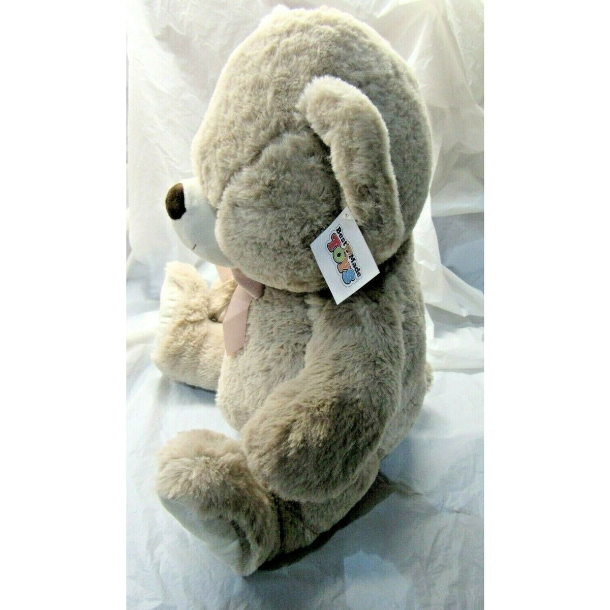 Tan Teddy Bear Sitting 19" Tall by Best Made Toys