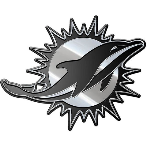NFL Miami Dolphins 3-D Chrome Heavy Metal Emblem By Team ProMark