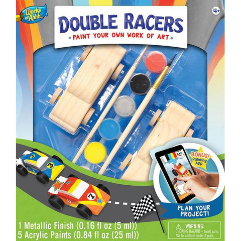 MasterPieces Works of Ahhh... Double Racers Wood Paint Kit 21411