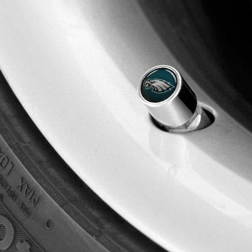 Chrome Tire NFL Valve Stem Caps by WinCraft