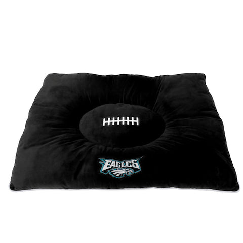 NFL Philadelphia Eagles Embroidered Pillow Pet Bed 30″x20″x4″ Pets First, Inc