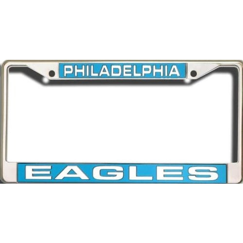 NFL Philadelphia Eagles Laser Cut Chrome License Plate Frame