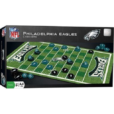 NFL Philadelphia Eagles Checkers Game by Masterpieces Puzzles Co.