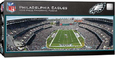 NFL Philadelphia Eagles Panoramic 1000pc Puzzle by Masterpieces Puzzles