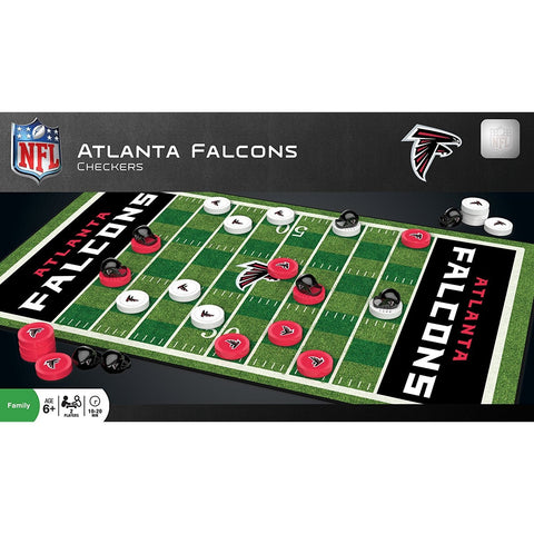 NFL Atlanta Falcons Checkers Game by Masterpieces Puzzles Co.