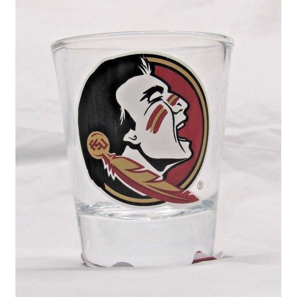 NCAA 2 oz Shot Glass with Team Logo by The Memory Company