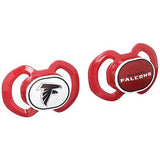 NFL Pacifiers Set of 2 Images Color Shield on Card by baby fanatic