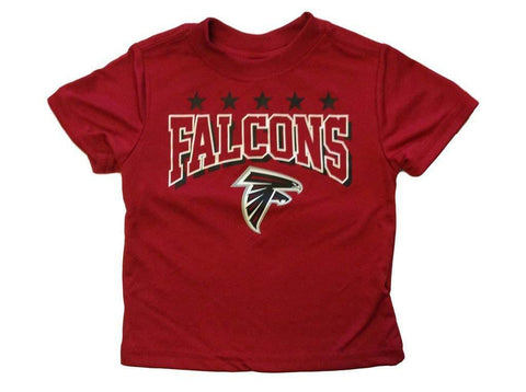 NFL Atlanta Falcons T-Shirt Logo on Red Short Sleeve Size 12M Youth Gerber
