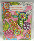 Grown Up Adult Coloring Book Floral Tulips Daisies etc... 32 Pages