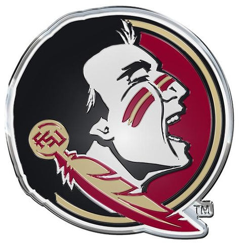 NCAA Florida State Seminoles 3-D Color Logo Auto Emblem By Team ProMark