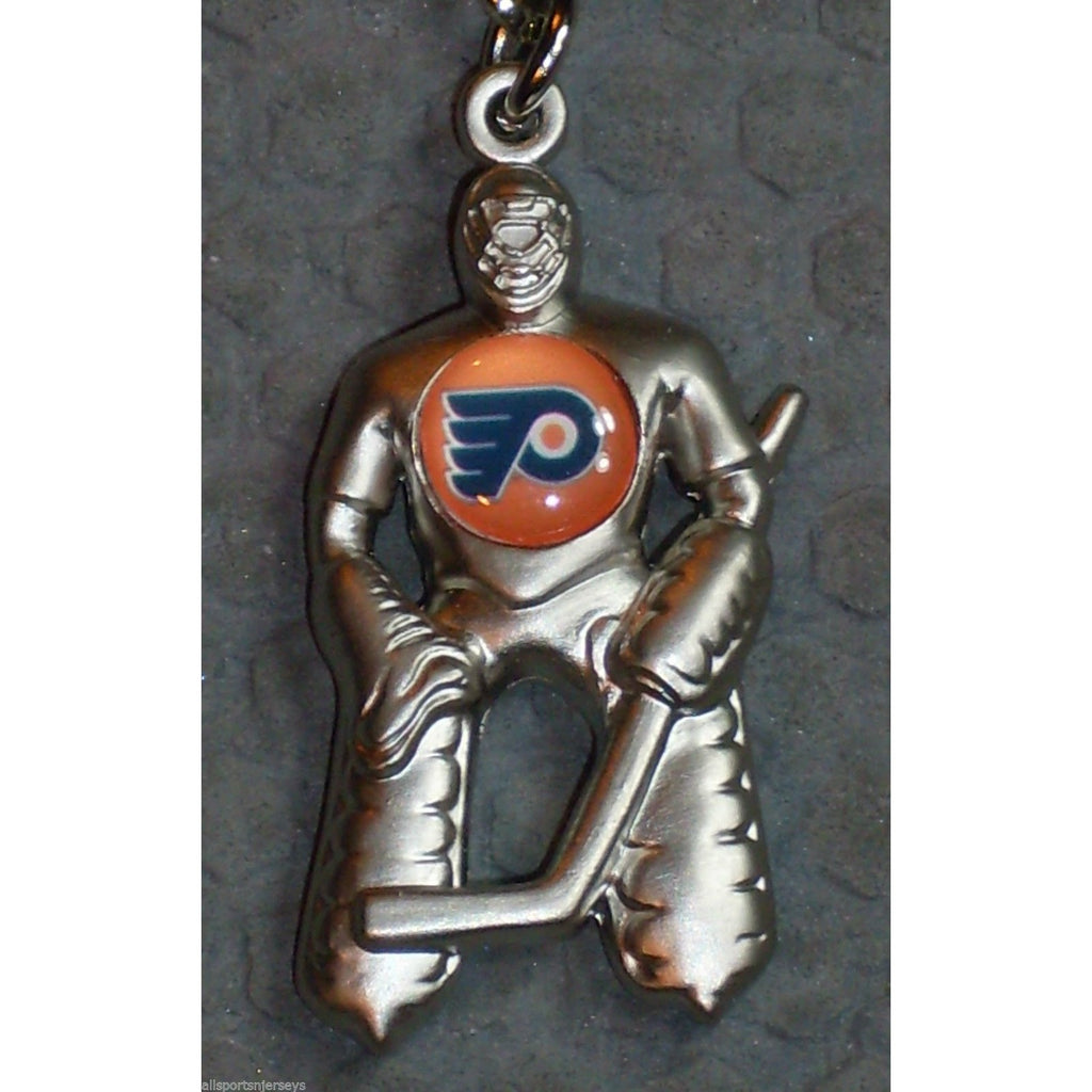 NHL Philadelphia Flyers Hockey Player Key Chain Logo on Chest CONCORD Ind.