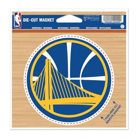 NBA Golden State Warriors Logo 4 inch Auto Magnet by WinCraft