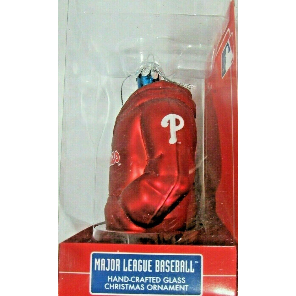 Kurt Adler Philadelphia Phillies Glass Hoodie Sweatshirt Ornament 4.5″x3.5″x2″