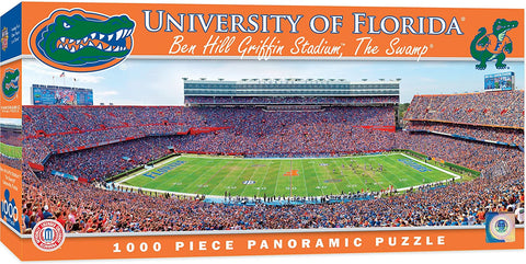 NCAA Florida Gators Panoramic 1000pc Puzzle by Masterpieces Puzzles