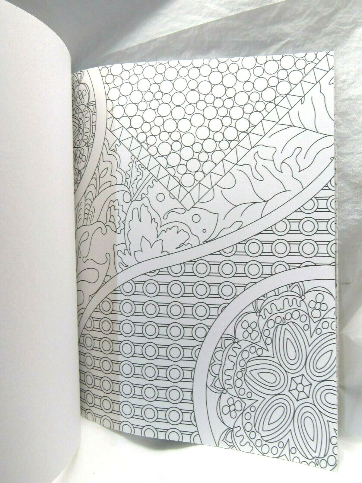 Grown Up Adult Coloring Book Geometrical 32 Pages