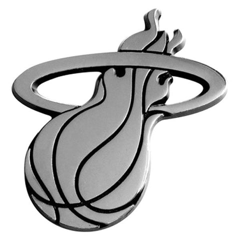 NBA Miami Heat 3-D Chrome Heavy Metal Emblem By Team ProMark