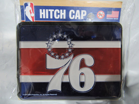 NBA Philadelphia 76ers Laser Cut Trailer Hitch Cap Cover by WinCraft