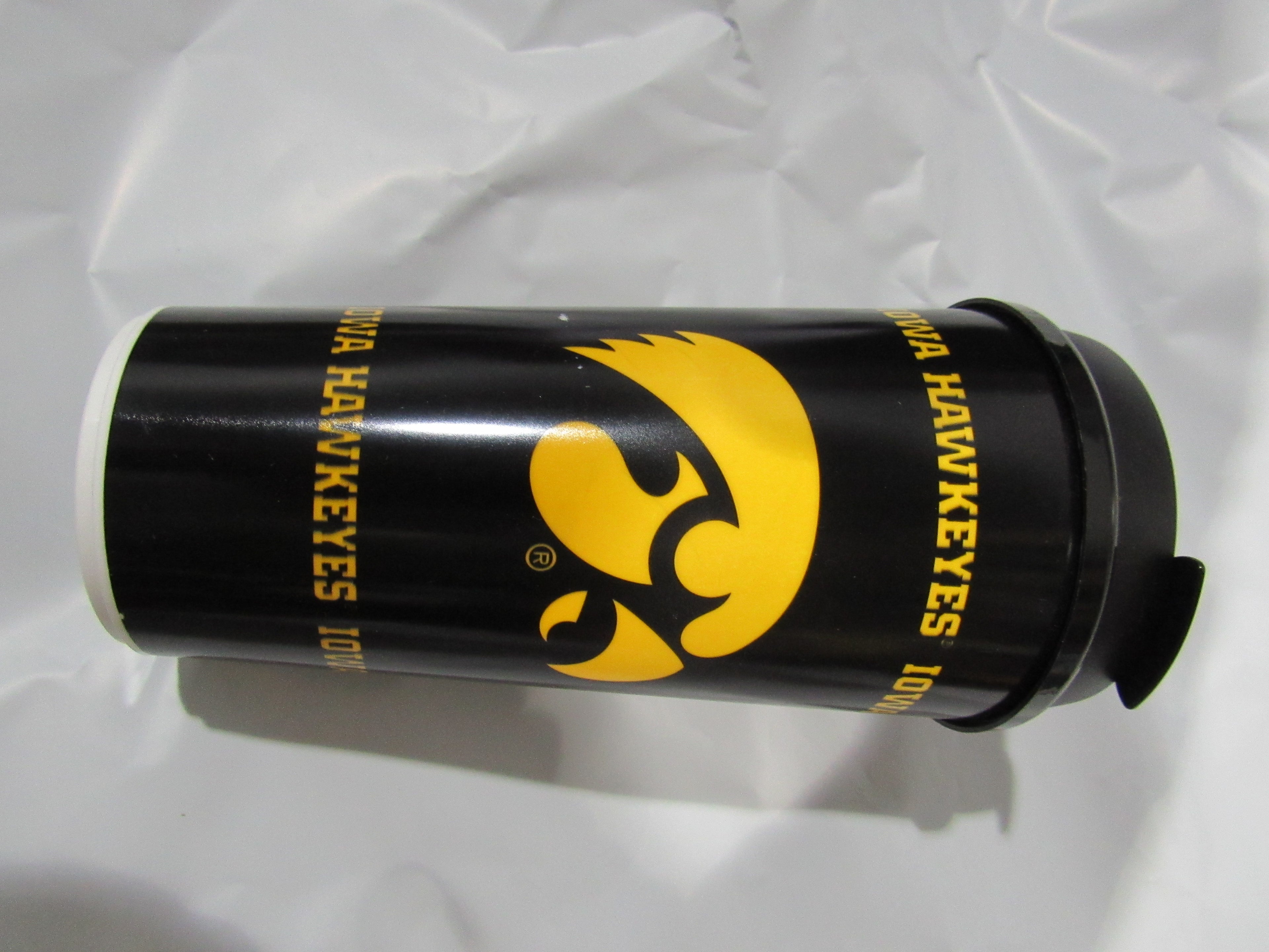 NCAA Iowa Hawkeye 32 fl oz Travel Tumbler Cup with Lid