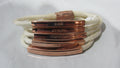Women Warriors I Am Gold Tone Bracelet Women's Bracelet White Stella Valle