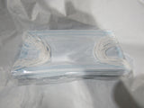 Single Use 3-Ply Face Mask Mouth Cover with Ear Loop Lot of 10