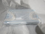 Single Use 3-Ply Face Mask Mouth Cover with Ear Loop Box of 50