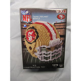 NFL San Francisco 49ers Helmet Shaped BRXLZ 3-D Puzzle 1378 Pieces