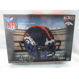 NFL Denver Broncos Helmet Shaped BRXLZ 3-D Puzzle 1394 Pieces