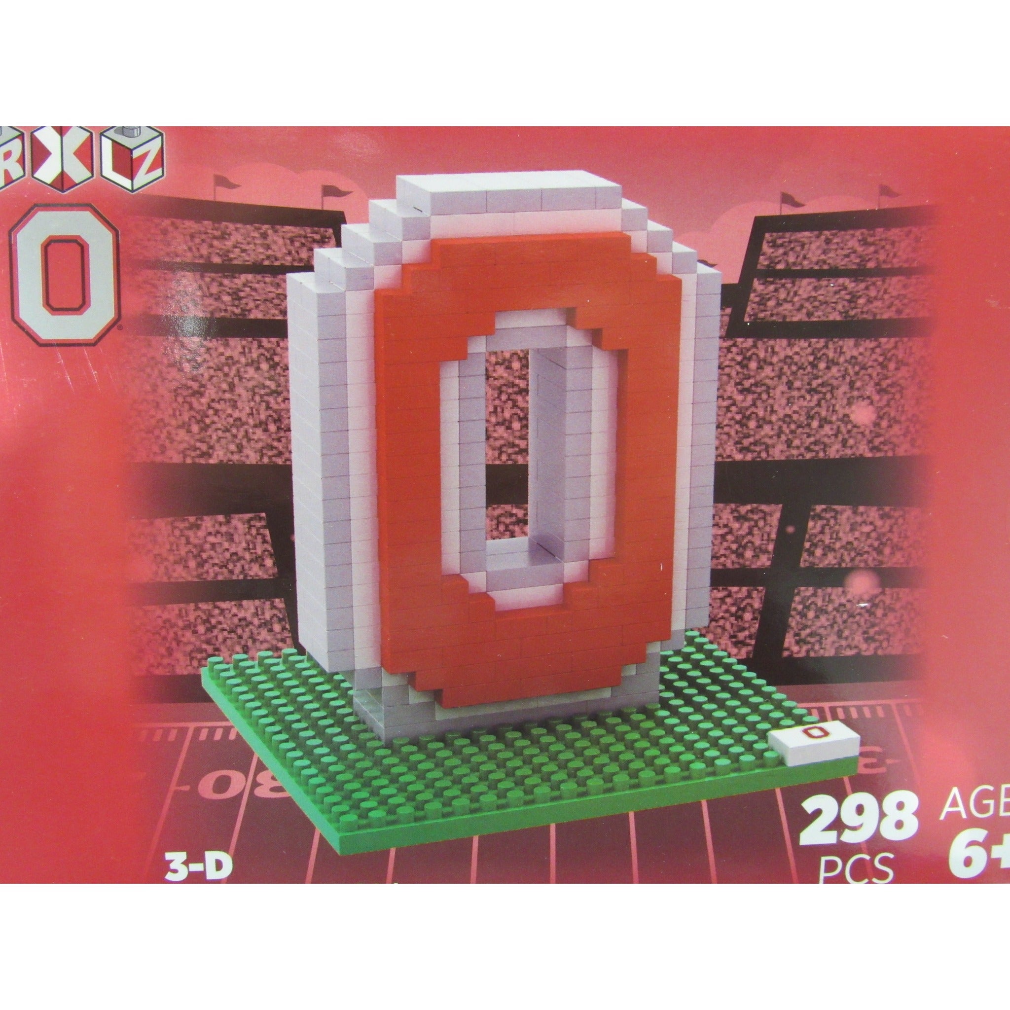NCAA Ohio State Team Logo BRXLZ 3-D Puzzle 298 Pieces