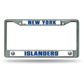 NHL New York Islanders Chrome License Plate Frame Thick Raised Letters