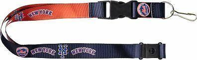 MLB New York Mets Reversible Lanyard Keychain 23″ Long 3/4″ Wide by Aminco