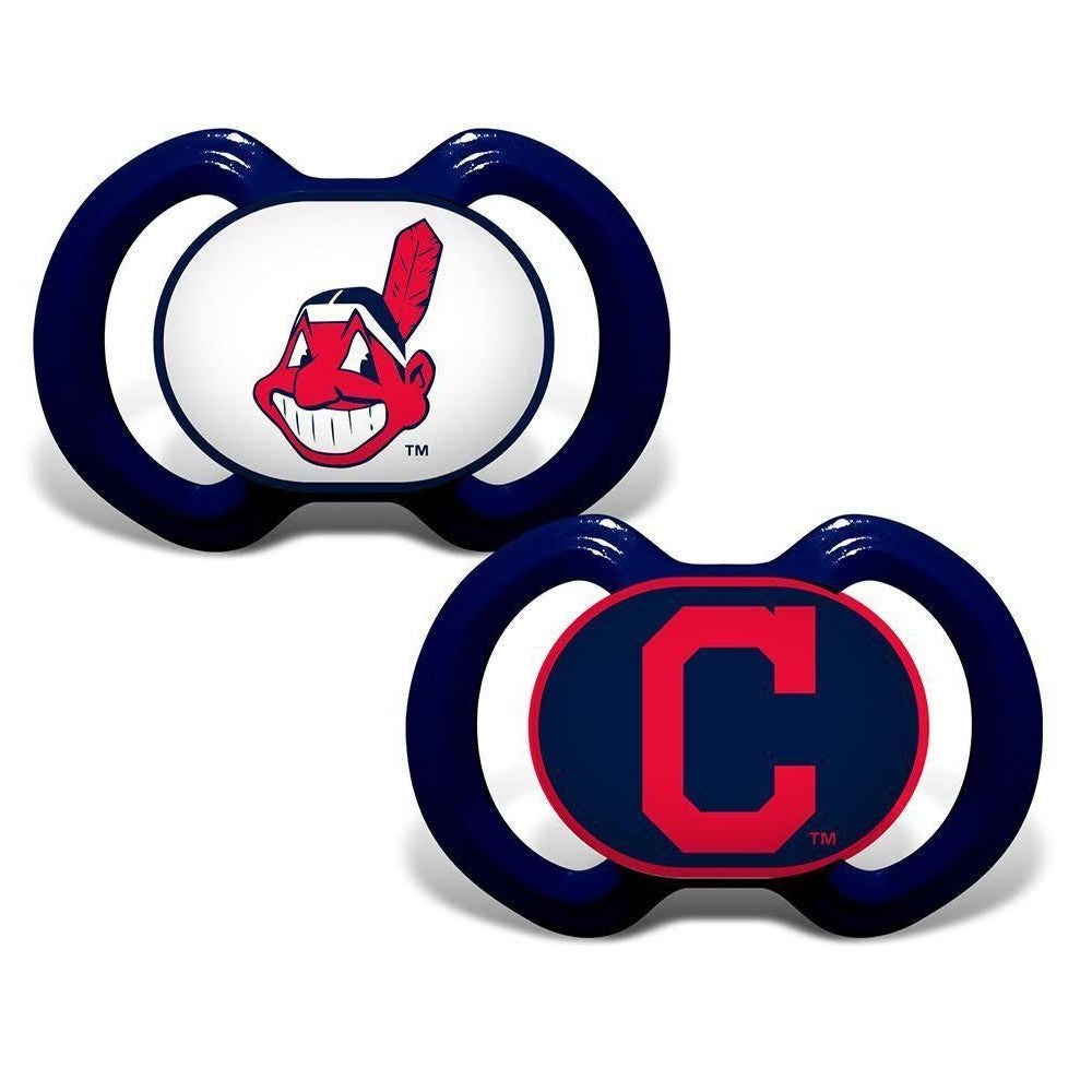 MLB Pacifiers Set of 2 Images Color Shield on Card by baby fanatic