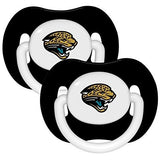 NFL Pacifiers Set of 2 Solid Color Shield w/ Holes on Card by baby fanatic