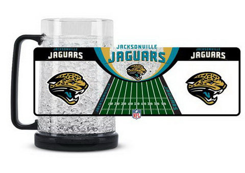 NFL Jacksonville Jaguars 16oz Crystal Freezer Mug by Duck House