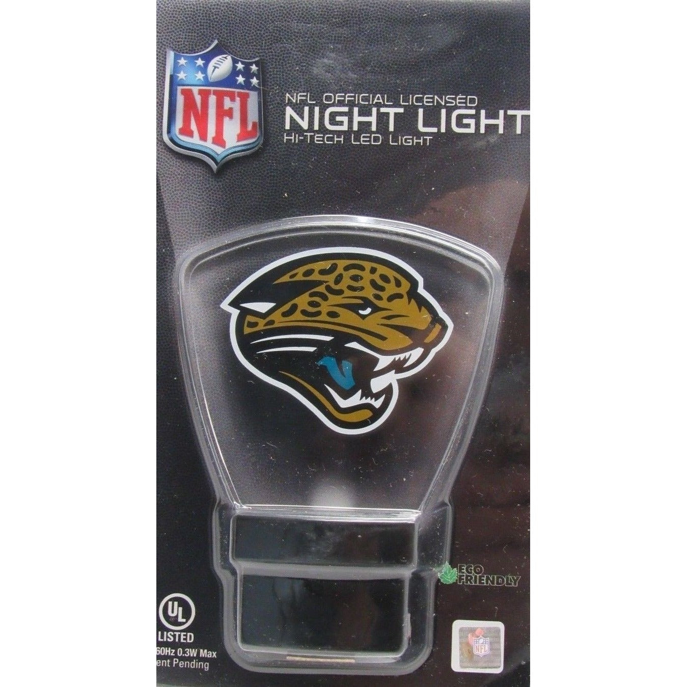 NFL Hi-Tech LED Night Light Made by Authentic Street Signs