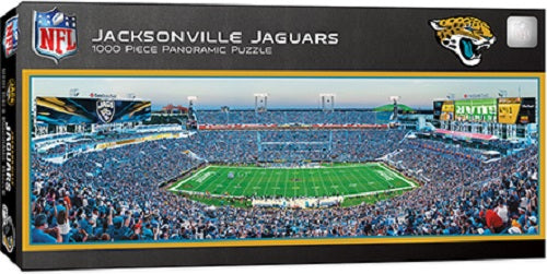 NFL Jacksonville Jaguars Panoramic 1000pc Puzzle by Masterpieces Puzzles