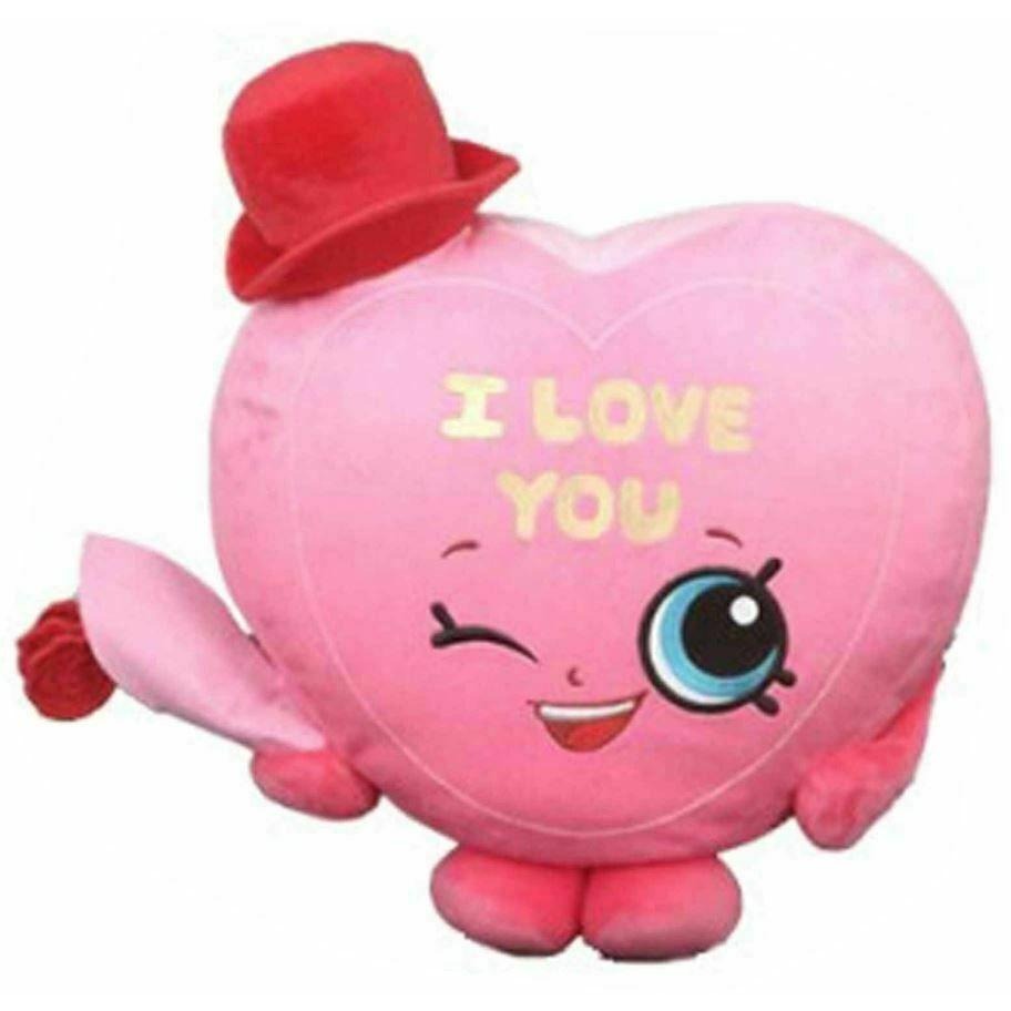 Shopkins Candy Kisses Plush Valentine’s Day Limited Release 7″x6″x3″