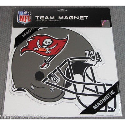 NFL 12 INCH AUTO MAGNET TAMPA BAY BUCCANEERS HELMET