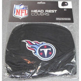 NFL Tennessee Titans Headrest Cover Embroidered Logo Set of 2 by Team ProMark