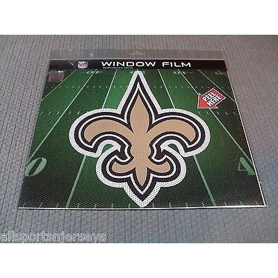 NFL New Orleans Saints Die-Cut Window Film Approx. 12" by Fremont Die