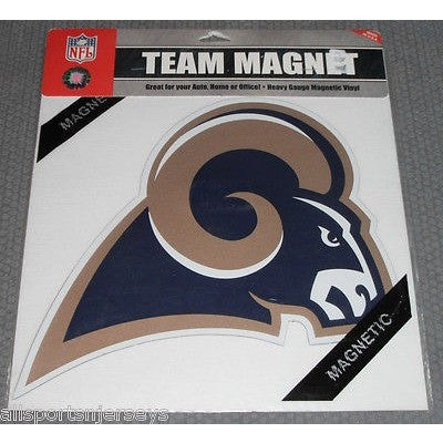 NFL Los Angeles Rams Retro Logo 12 inch Auto Magnet by Fremont Die